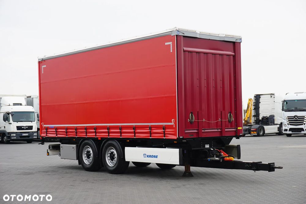 Krone TANDEM / DŁ. 7,3 M / BURTO - FIRANKA / 18 PALET - 1