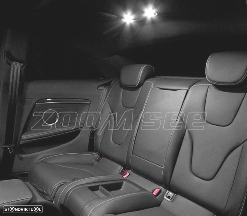 KIT COMPLETO DE 14 LAMPADAS LED INTERIOR PARA AUDI A5 S5 RS5 B8 08-15 - 6