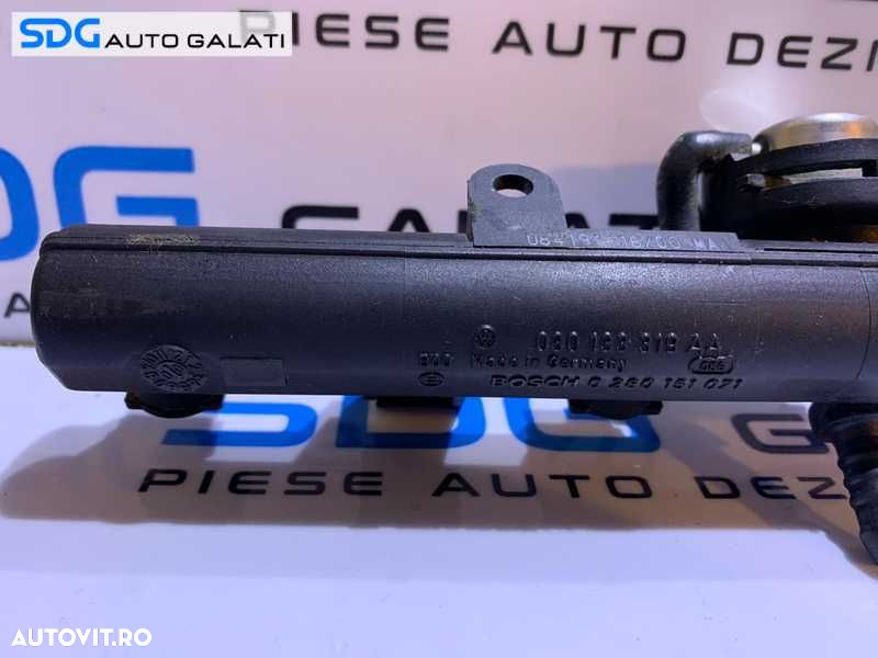 Rampa Presiune Injectoare Seat Cordoba 1.4 MPI AUD 2000 - 2002 Cod 030133319AA 0280151071 0280160557 037133035C - 5