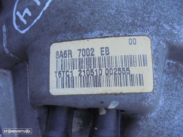Caixa Velocidades 8A6R7002EB FORD FIESTA 6 FASE 1 2010 1.4TDCI 70CV 5P CINZA DIESEL 5 VELOCIDADES - 4