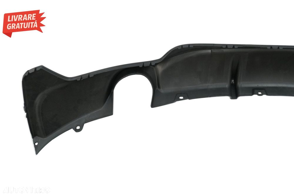 Difuzor Bara Spate Cu Evacuare Dubla BMW Seria 4 F32 F33 F36 M Performance Design - livrare gratuita - 9