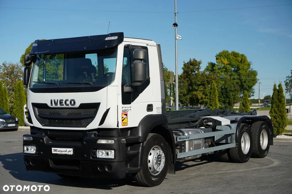 Iveco STRALIS 420 / HAKOWIEC / 6X4 /  MARREL   / UDŹWIG 17 275 KG / EURO 6 - 3
