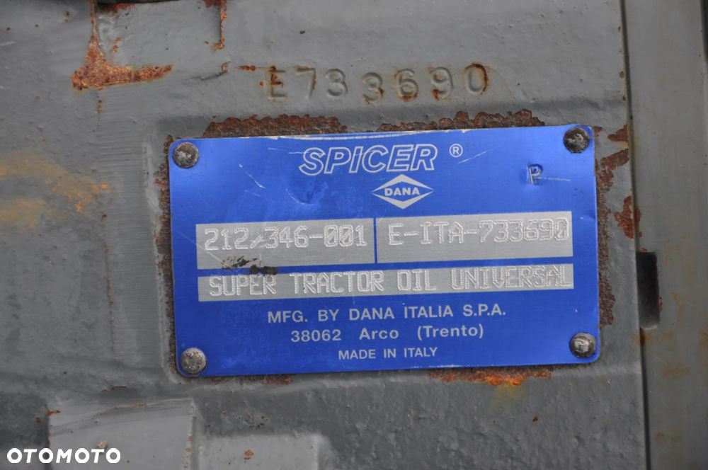 Most naredowy Dana spicer Manitou Terex T 350 - 6