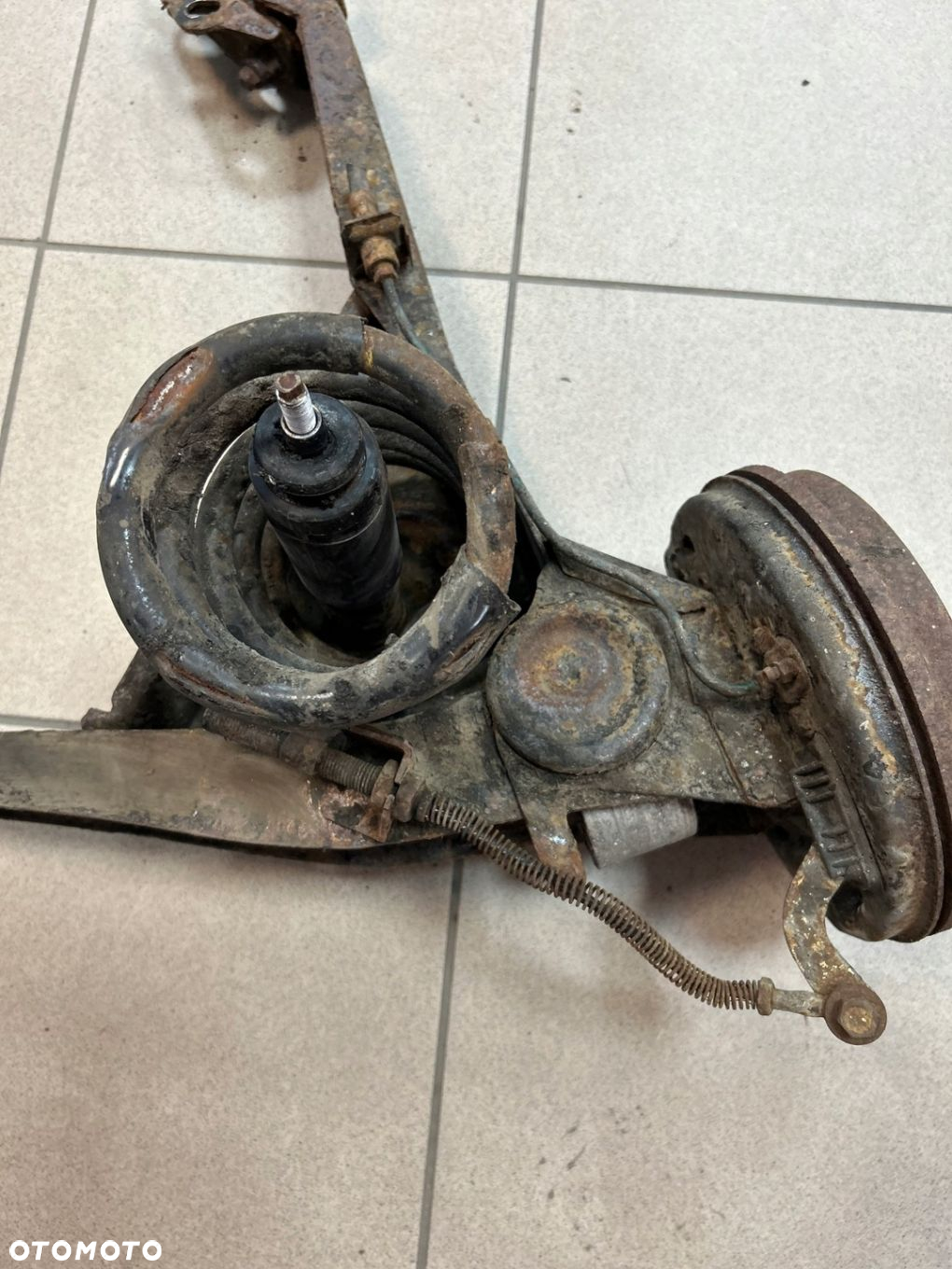 ZWROTNICA WACHACZ AMORTYZATOR PRAWY TYŁ TYLNY FIAT 126P MALUCH - 5