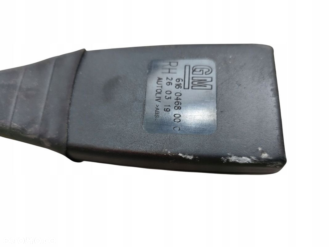 NAPINACZ PASA PRAWY PRZÓD OPEL CORSA E 616046800C EUROPA - 3