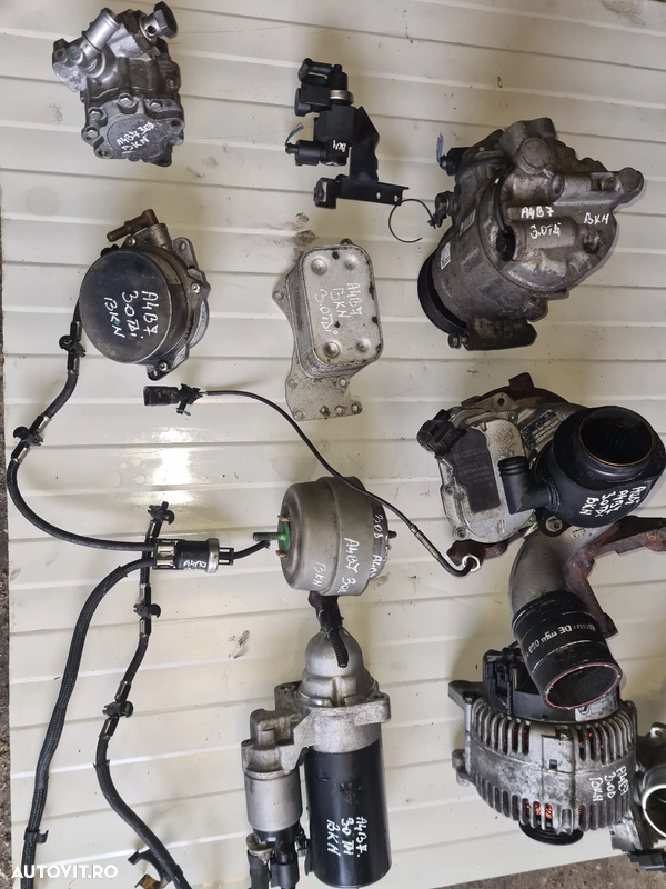 Turbina/turbosuflanta,Alternator cu actuator Audi a4 B7/A6 C6 motor 3.0 tdi,BKN