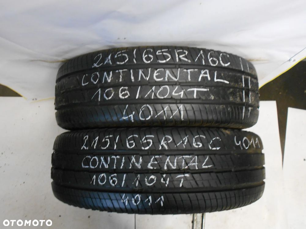 OPONY 215/65R16C CONTINENTAL VANCO 2 DOT 4011 10MM - 1