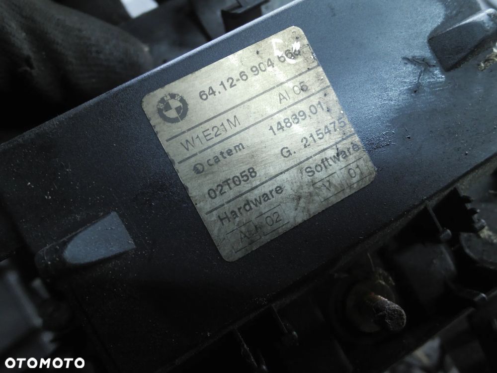 BMW 3 E46 3.0 D PODGRZEWACZ WODY 64.12-6904668 - 2