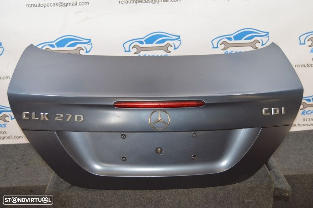 PORTA TAMPA MALA MERCEDES BENZ CLASS CLK W209 FECHO PUXADOR 3º STOP ORIGINAL - 1
