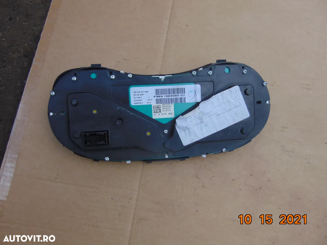 Ceasuri Peugeot 307cc 2.0 benzina ceasuri bord dezmembrez 307cc - 3