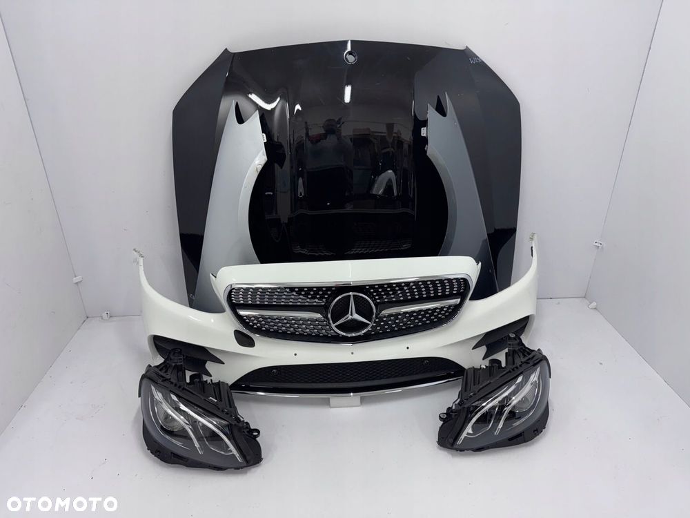 PRZÓD MERCEDES E COUPE AMG C238 W238 A238 ZDERZAK MASKA BŁOTNIKI LAMPY - 1