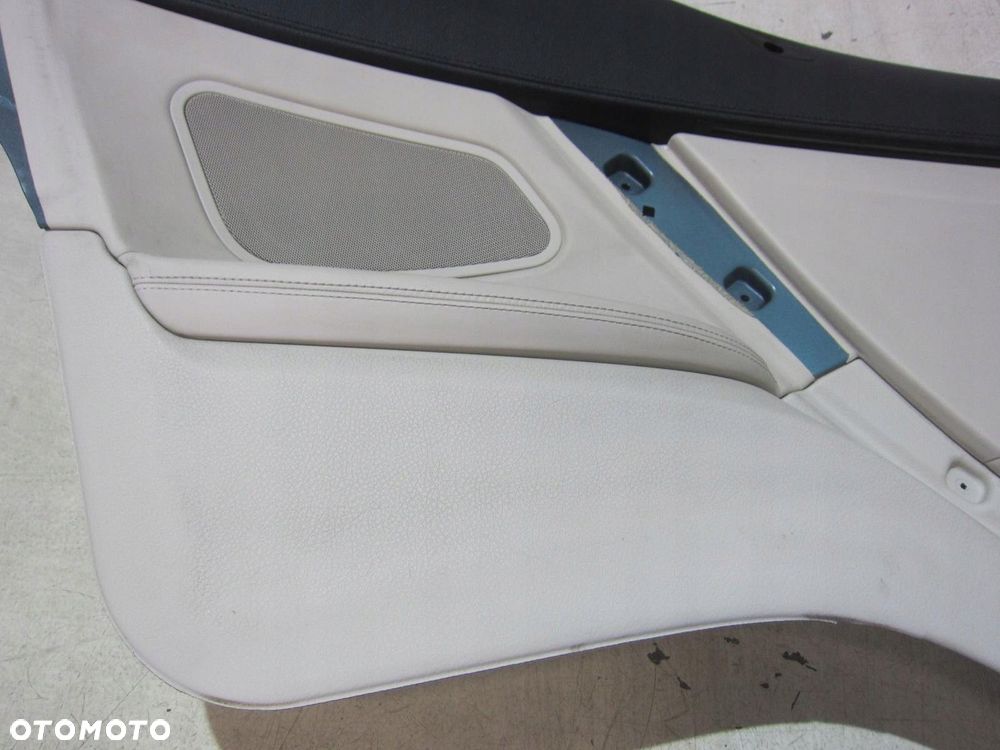 BMW F12 CABRIO TAPICERKA BOCZNA LEWA BOCZEK LEWY TYŁ elfenbeinweiss 7291813 - 2