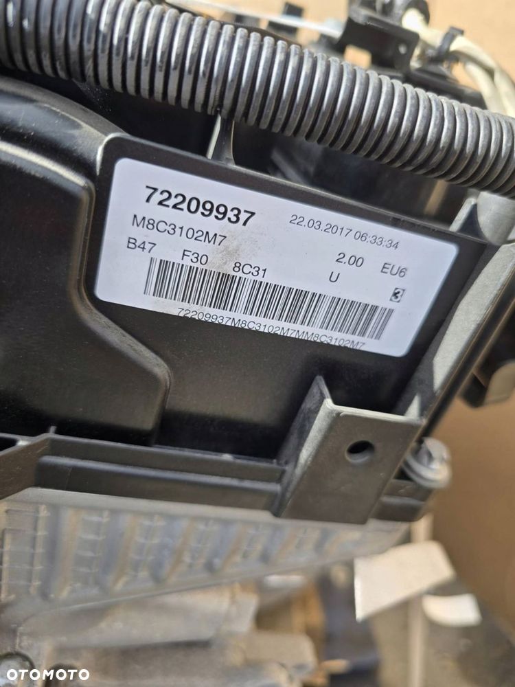 silnik kompletny b47d20a bmw f30 f11 nr 414287w - 6