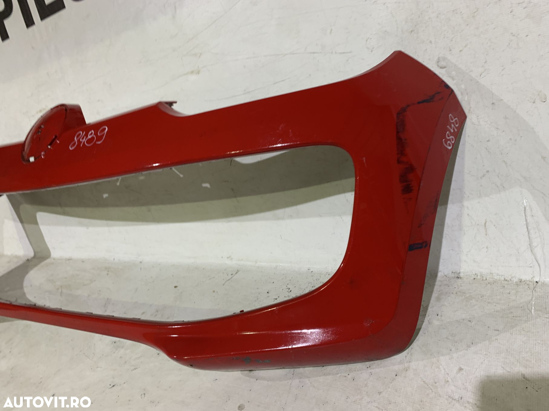 Bara fata VW Up, 2010, 2011, 2012, 2013, 2014, cod origine OE 1S0807221B. Clemele de la prinderea grilei mijloc - sunt rupte. - 4
