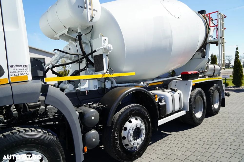Mercedes-Benz AROCS 3240 / 9M3 BETONIERĂ / 8x4 / BETONIERĂ / AUTOMATĂ / CAMERĂ / JANTE DIN ALIAJ / - 10