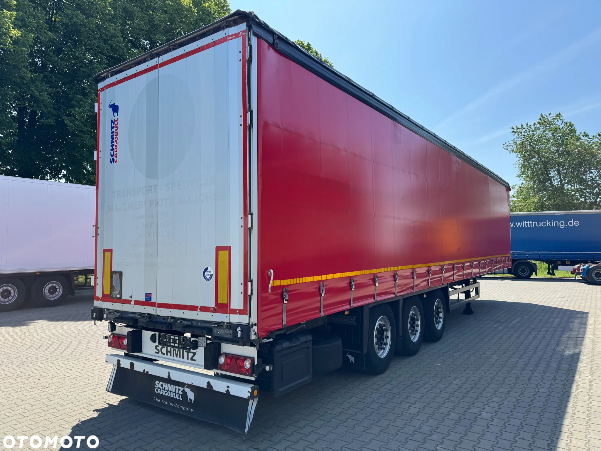 Schmitz Cargobull Firanka, Nowe Plandeki, 2 osie podnoszone!! - 9
