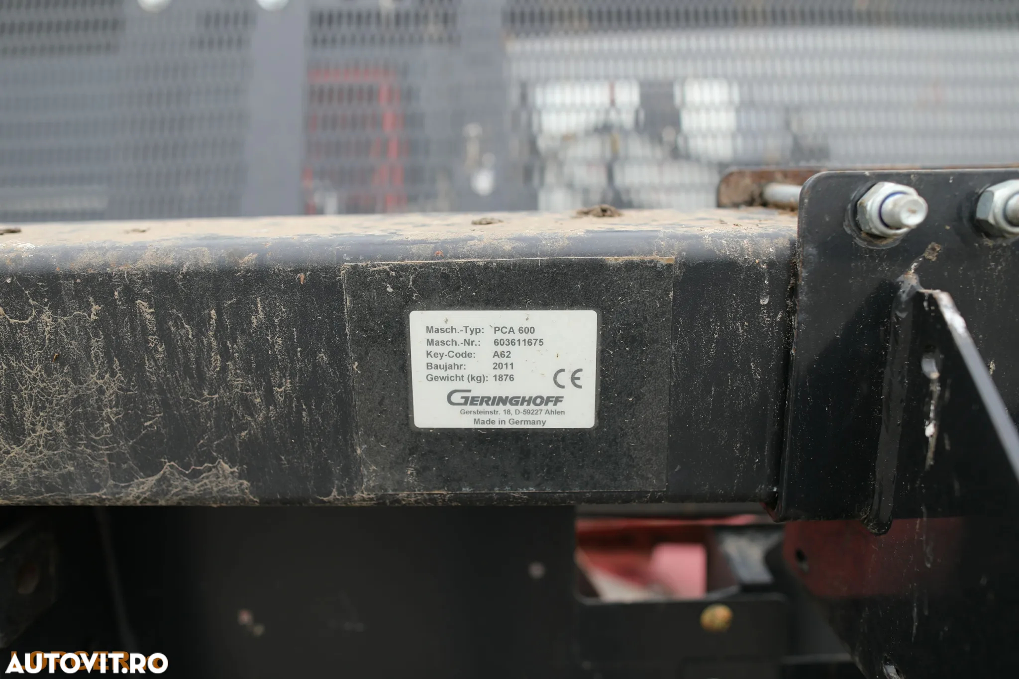 Geringhoff PCA 600 - 11
