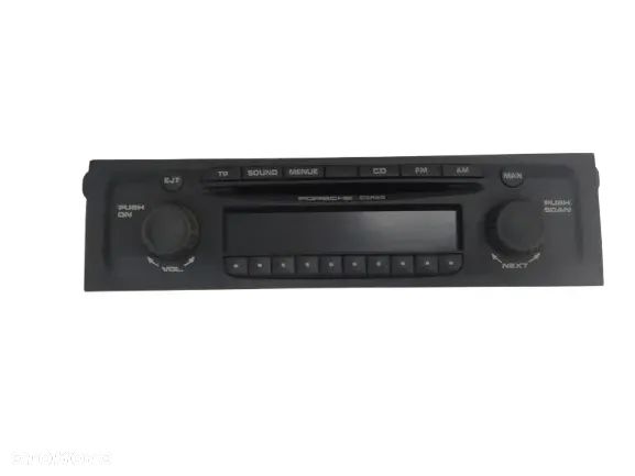 PORSCHE CAYENNE 955 957 RADIO PANEL STEROWANIA CD ORYGINAŁ - 1