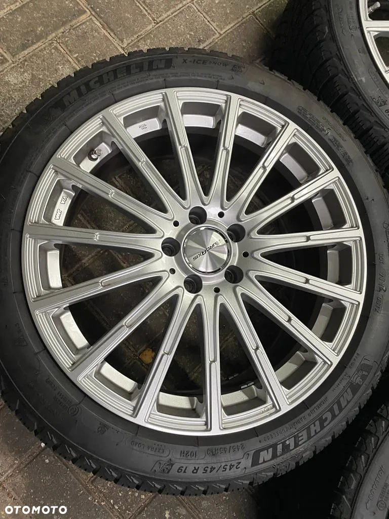 alu felgi 19 mercedes w222 idealne zimowe opony 245/45/19 michelin ice snow - 2