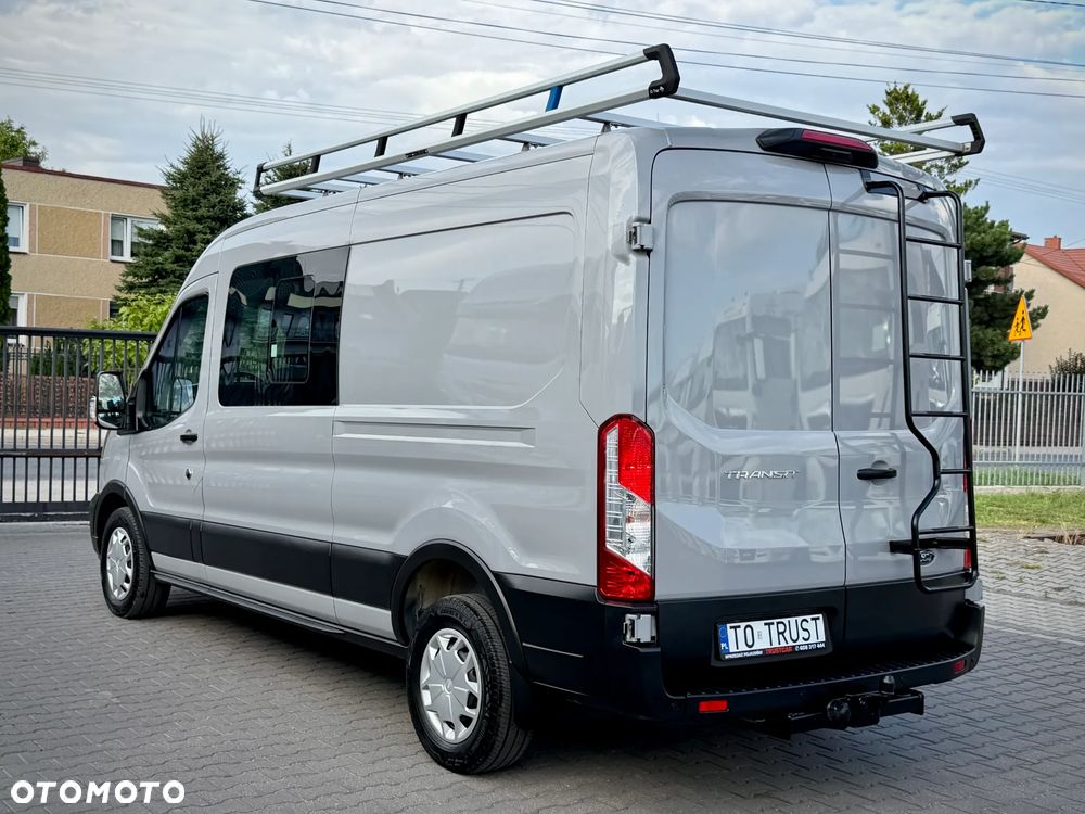 Ford TRANSIT L3H2 AUTOMAT / 6 OSÓB / SALON POLSKA / BEZWYPADKOWY / 2.0 130KM / LEASING / KREDYT - 4