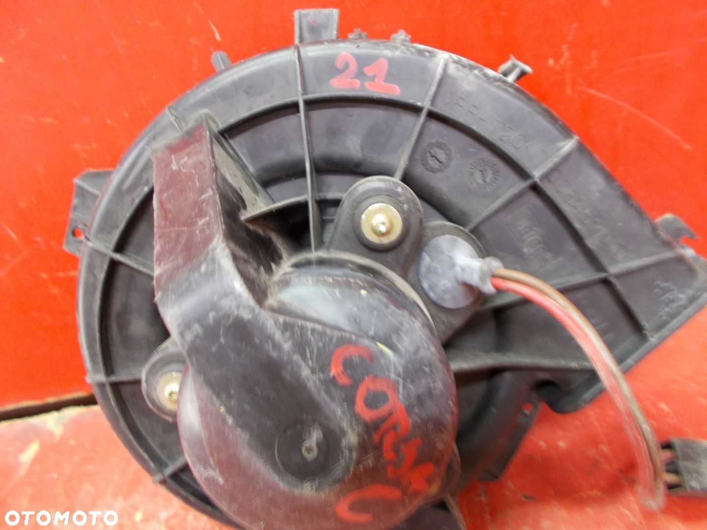 OPEL CORSA C MERIVA A 00-07 006457P WENTYLATOR NAWIEWU DMUCHAWA - 3