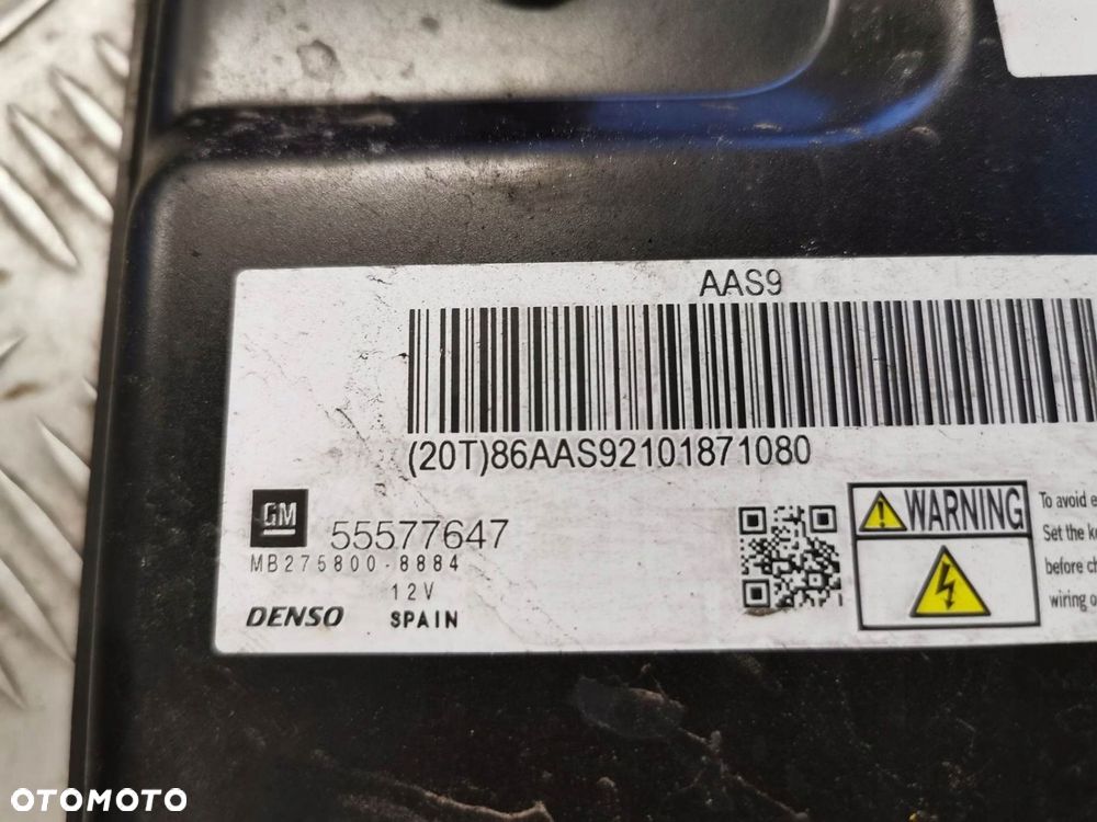 STEROWNIK KOMPUTER SILNIKA OPEL ASTRA OE 55577647 - 3