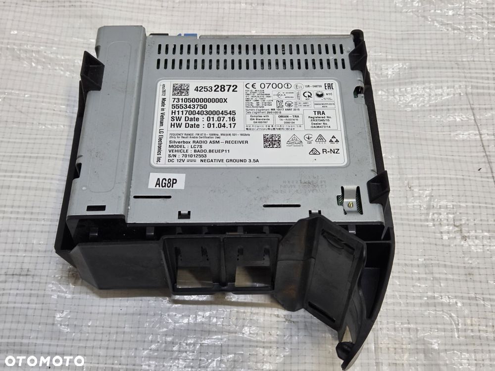 RADIO NAVI NAWIGACJA 42532872 OPEL ASTRA V K - 1