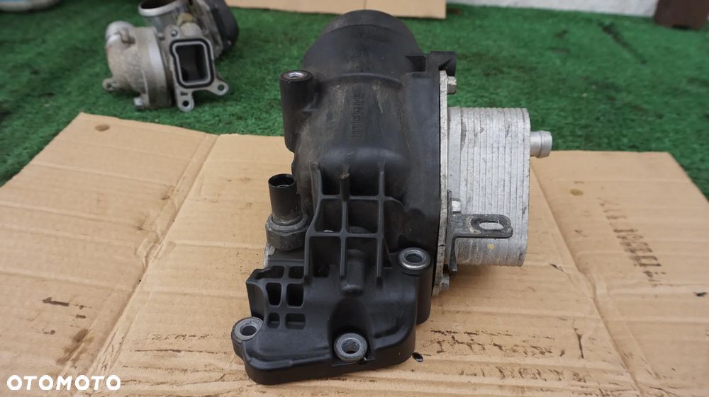 Hyundai IX35 Kia Sportage III 1.7 CRDI podstawa obudowa filtra oleju 26400-2A300 chlodniczka 26410-2A300 - 3