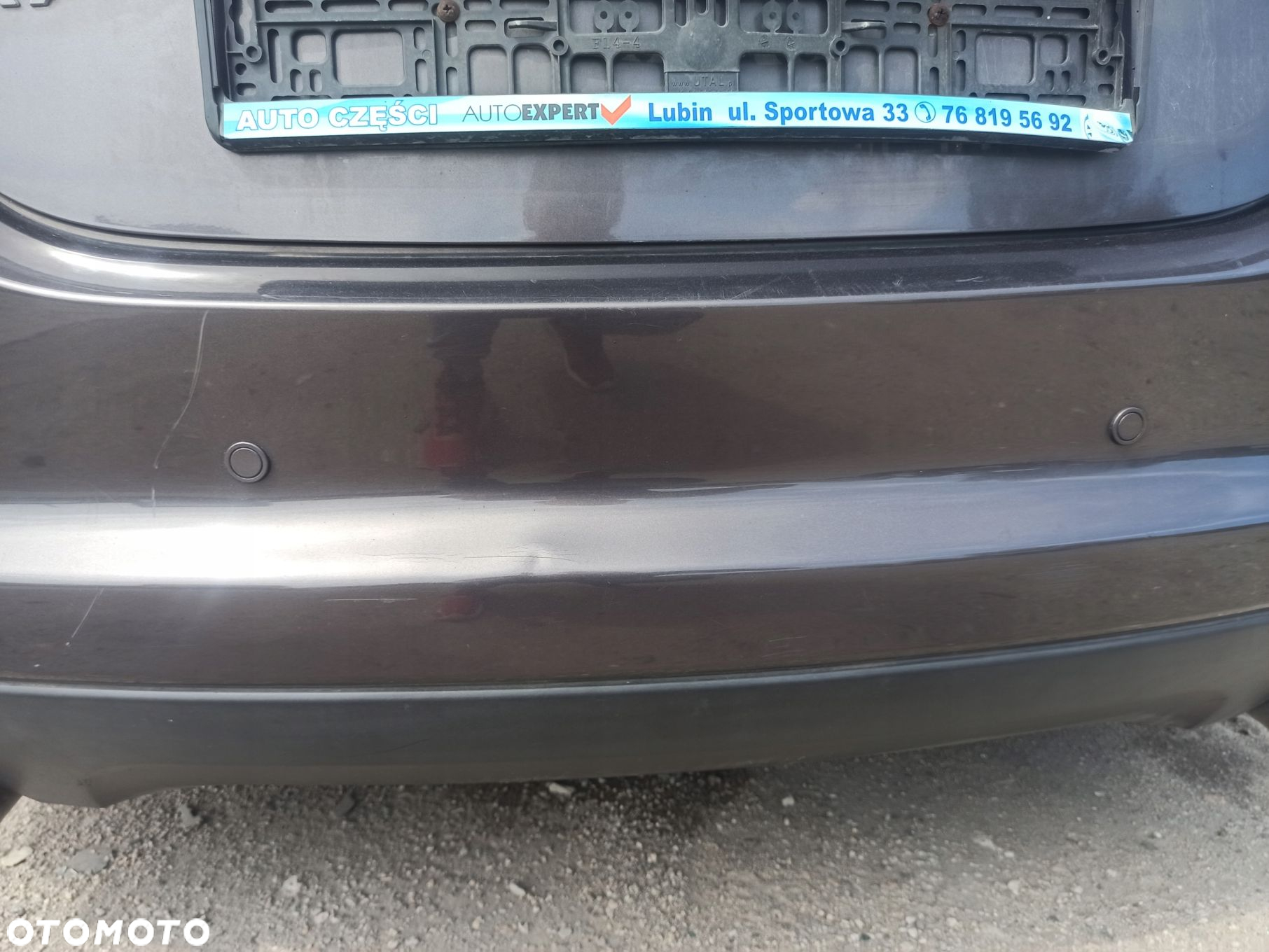 Zderzak tył JAGUAR XF X250 07-12 PDC czujniki parkowania kolor LMN - 6