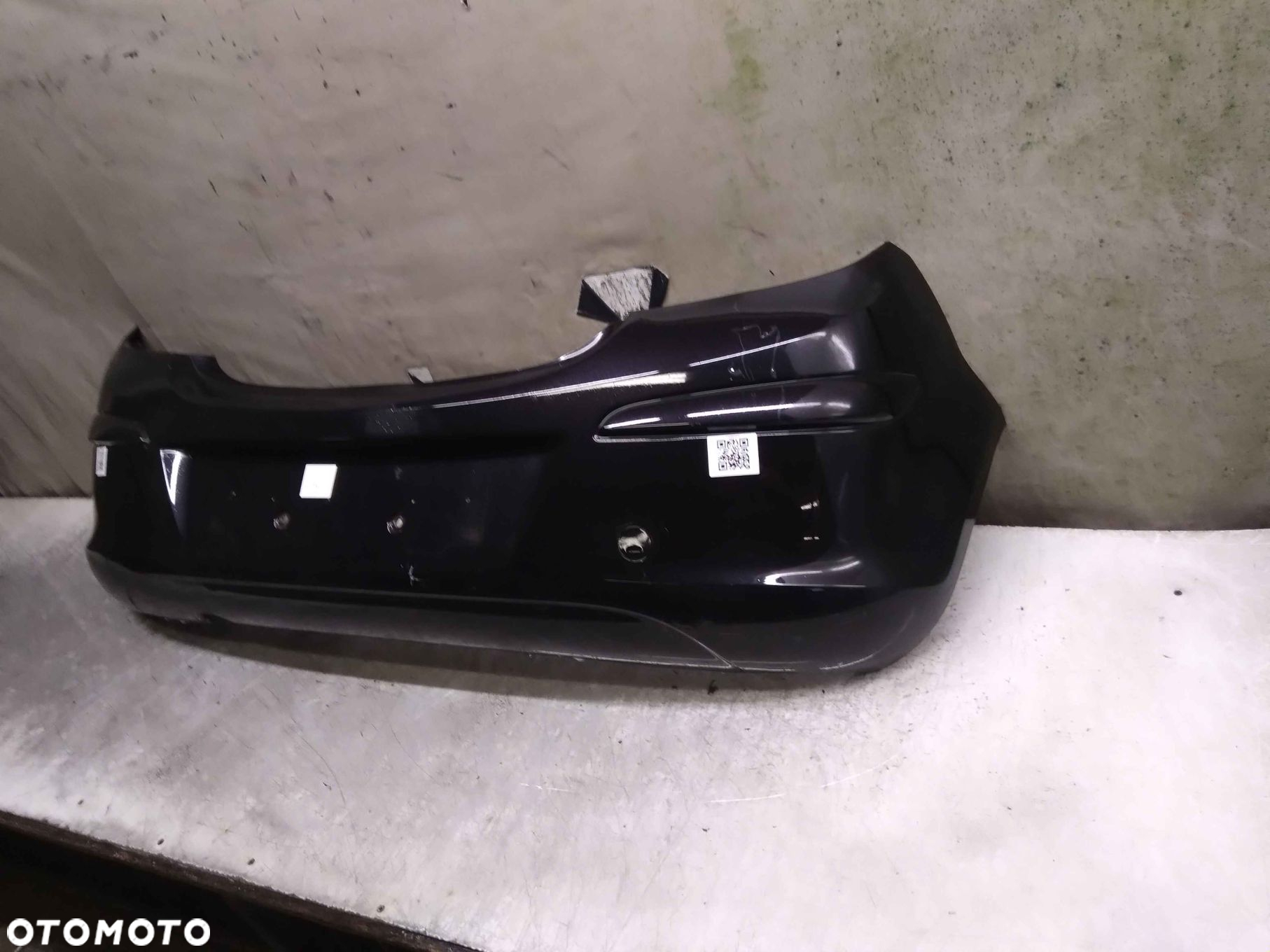 } ZDERZAK TYŁ TYLNY OPEL CORSA D Z20R CZARNY 5D 5 DRZWI HB - 2
