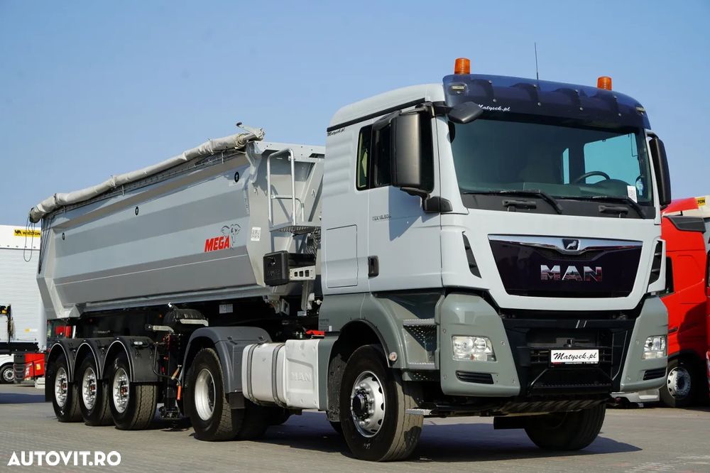MAN TGX 18.500 / COMBI / 4x4 / HIDRAULICĂ / HIDROPILARE / CABINĂ JOSĂ / + BASCULATOR / MEGA / 26 M3 / 2025 - 2