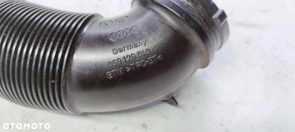 RURA SSĄCA POWIETRZA AUDI A6 C8 A7 059129616K - 2