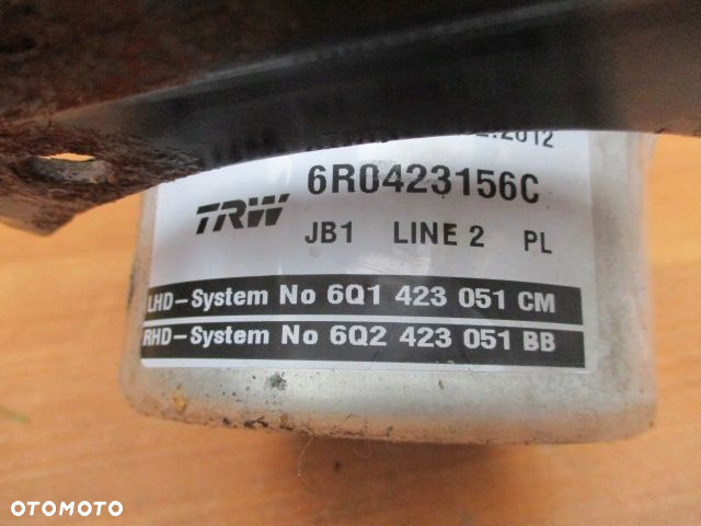 VW POLO FABIA POMPA WSPOMAGANIA TRW 6R0423156B 6R0423156C na 2wtyczki - 2