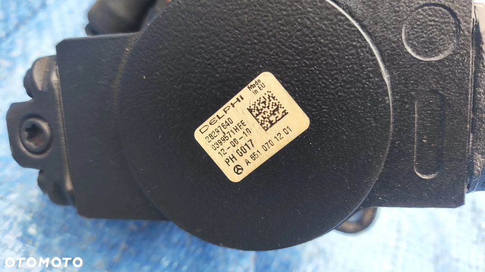 UKŁAD PALIWOWY DELPHI KOMPLETNY WTRYSKI WTRYSKIWACZE A6510702887 LISTWA WTRYSKOWA A6510700495 POMPA WTRYSKOWA PALIWA A6510701201 PRZEWODY PALIWOWE MERCEDES W204 W207 W212 CLS W218 GLK X204 SLK R172 SPRINTER W906 2.2 CDI OM651 - 14