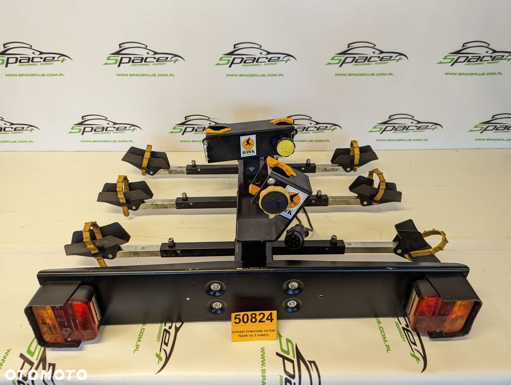 Uchwyt bagażnik rowerowy na hak Hawk na 3 rowery - 1