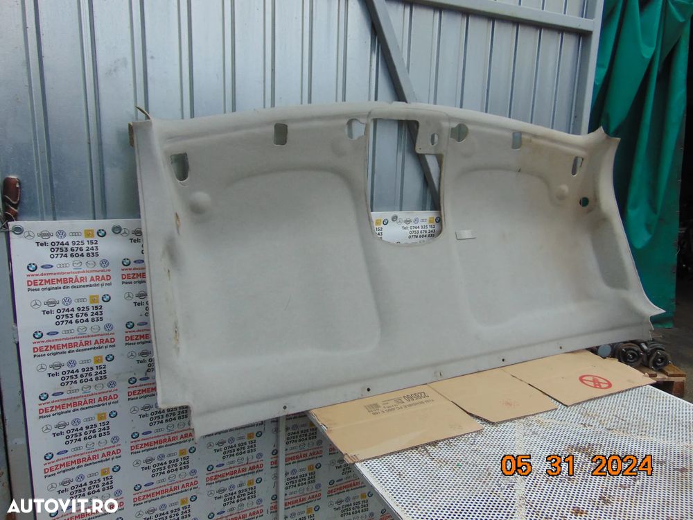 Tapiterie plafon Renault Master Opel Movano plafoniera - 2