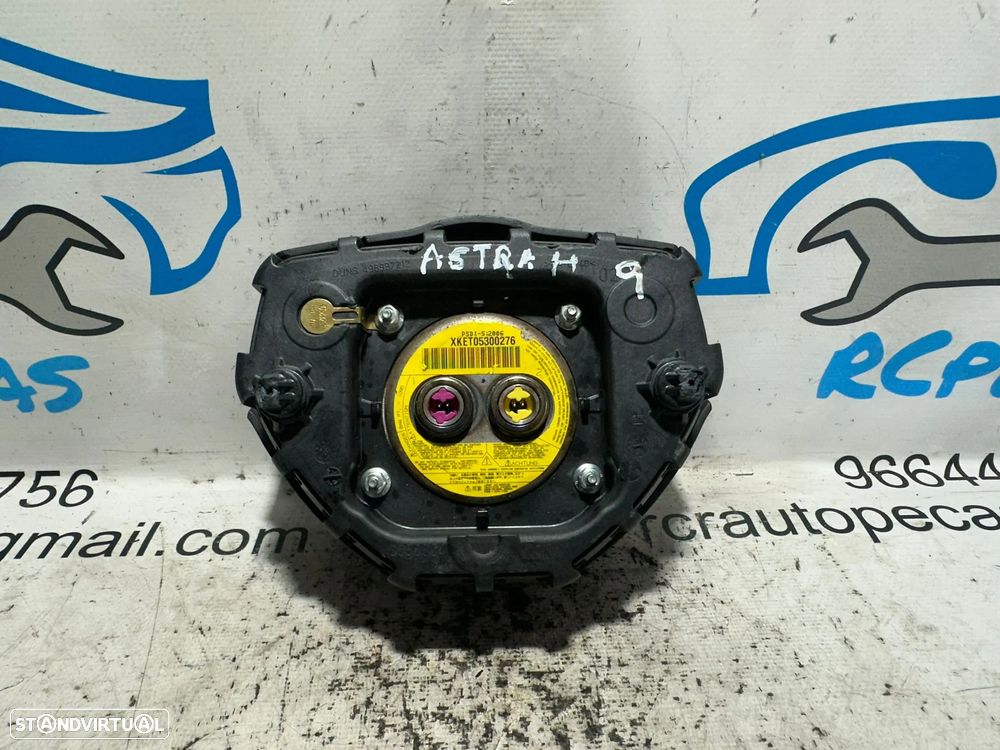 .Airbag Volante Condutor GM Opel Astra H 13111345 2004 - 2009 - 4