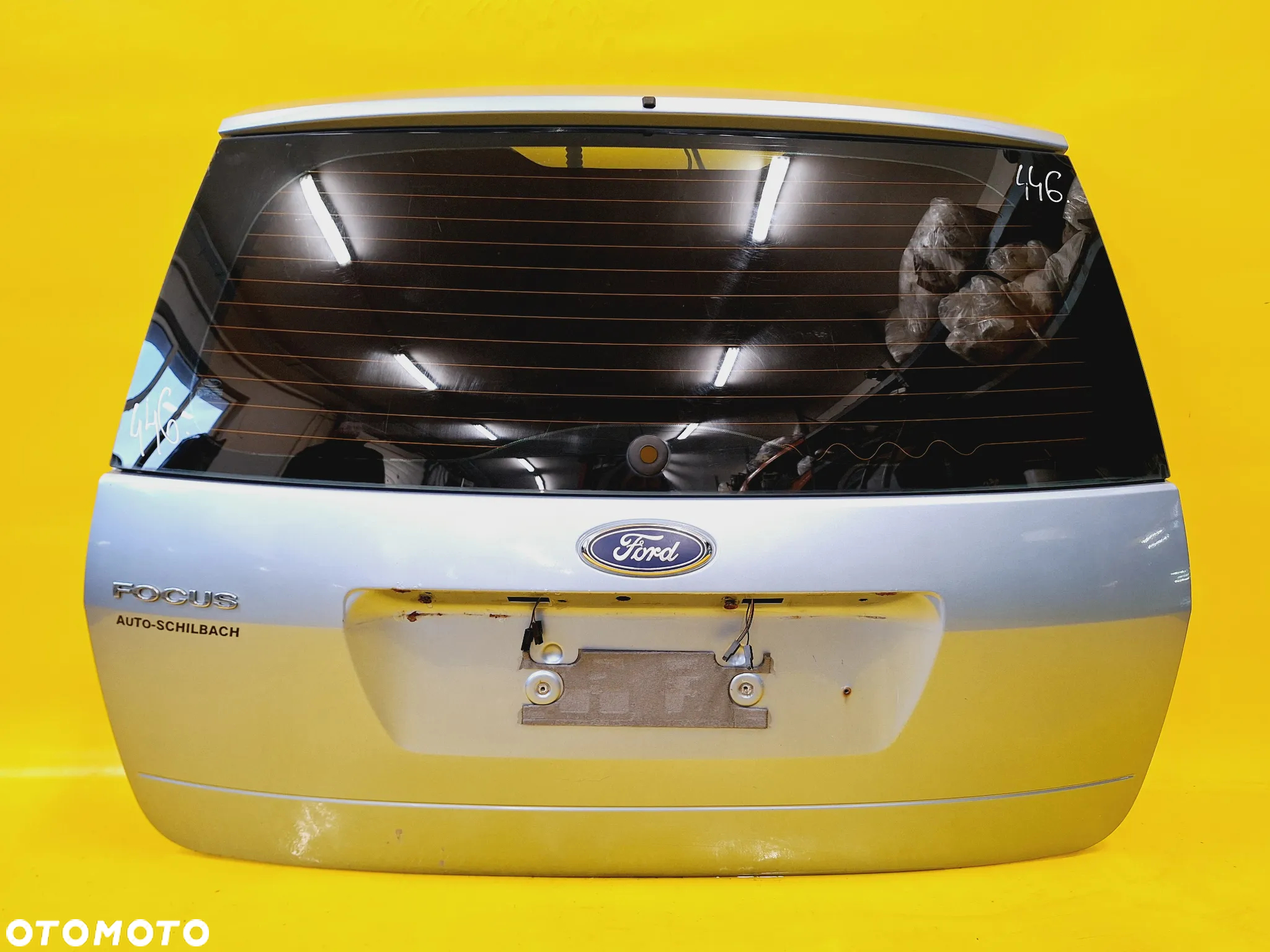 KLAPA TYŁ TYLNA SZYBA BAGAŻNIKA FORD FOCUS MK2 II KOMBI 04-07 LAK: Z3 NR446 - 3