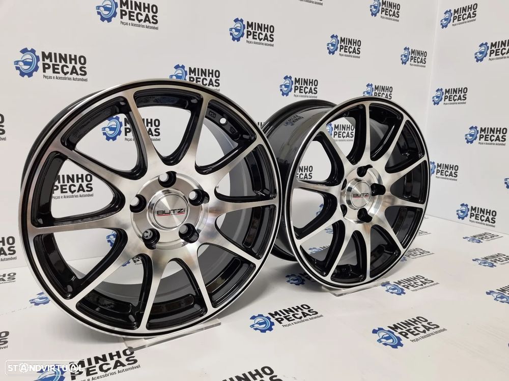 Jantes BUTZI Acrab em 16 (5x112) Preto Polido - 3