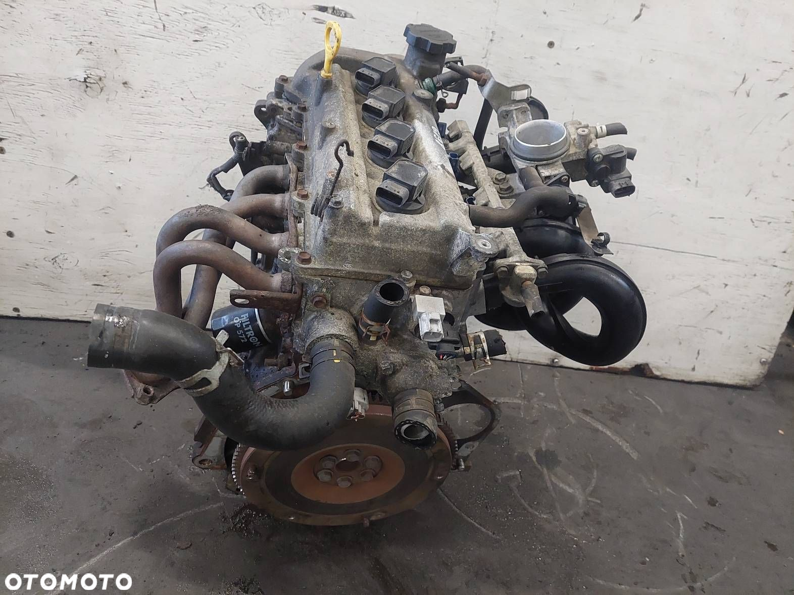 SILNIK BENZYNOWY SŁUPEK TOYOTA YARIS I 1.0 16V 1SZ-FE - 2