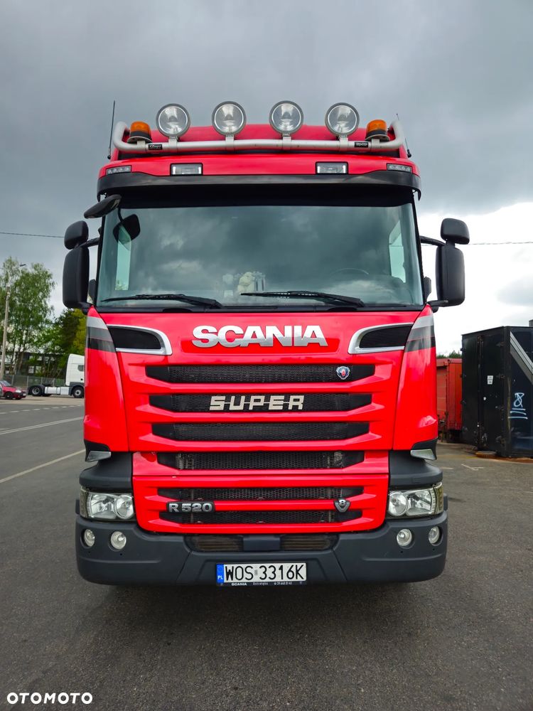 Scania R520 V8 Loglift 115Z93 do drewna drzewa kłody - 13