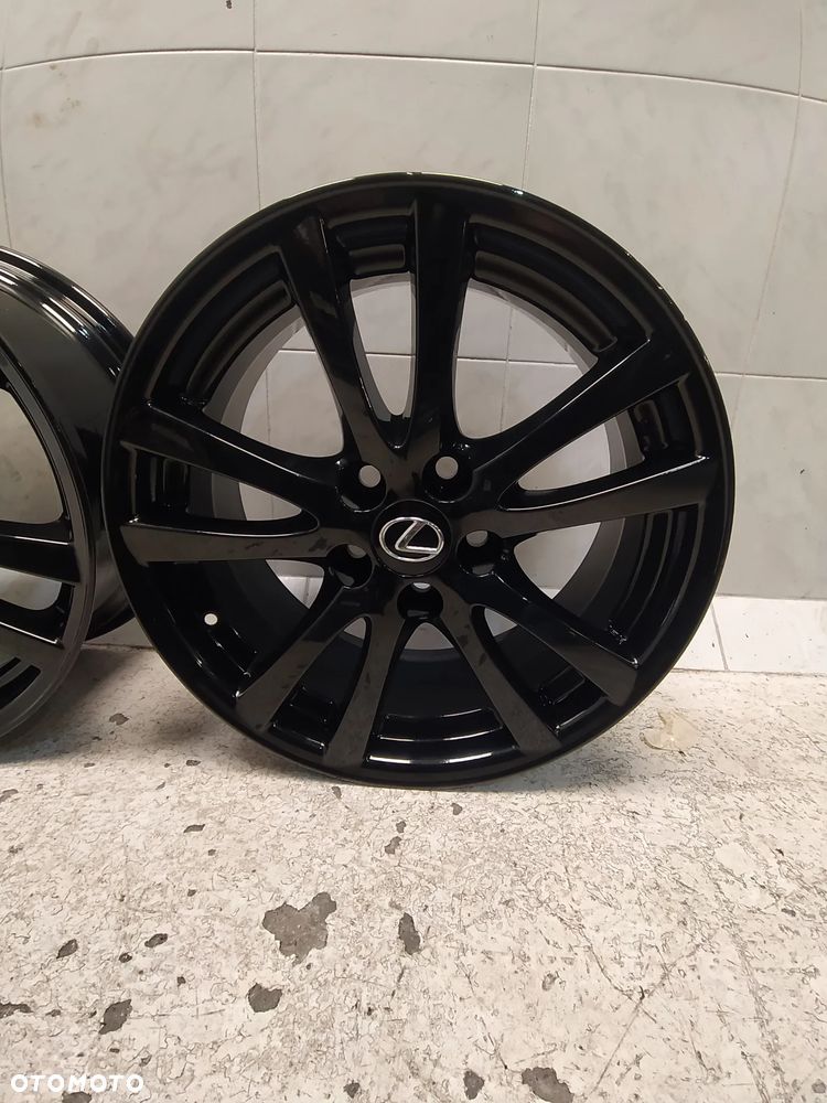 LEXUS IS MK2 IS220 IS250 IS350 8X18 8,5X18 ORYGINALNE FELGI ALUMINIOWE R18 ET50 E745 5x114,5 KOMPLET DEKIELKI ORYGINAŁ - 6