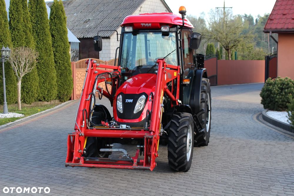 TYM T603 POLSKA AGROMA / NISKI PRZEBIEG / ŁADOWACZ CZOŁOWY / PRZEDNI TUZ / KLIMATYZACJA / 3512 / 2812 / URSUS / FARMTRAC / ARBOS / LOVOL / - 3