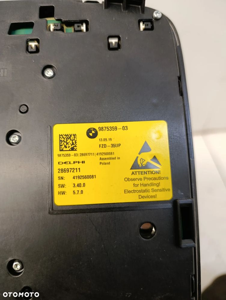Lampka oświetlenie podsufitki podsufitówki kabiny BMW X4 G02 - 5
