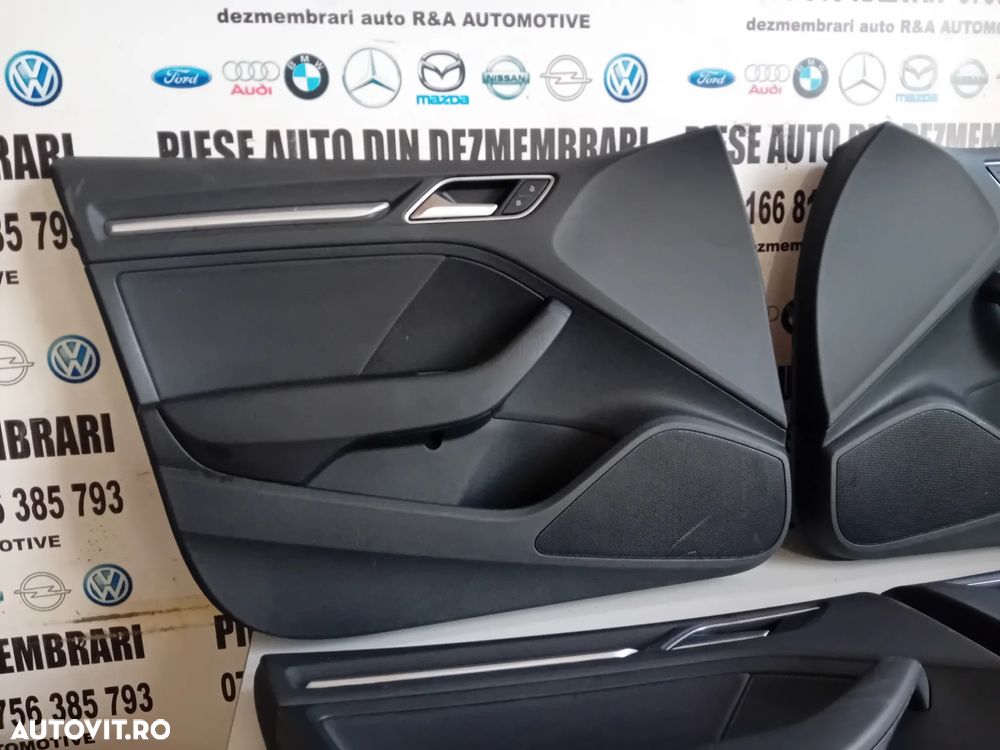 Fete Fata Tapiterie Usa Fata Spate Audi A3 8V Din Piele Volan Stanga An 2013-2020 - 7