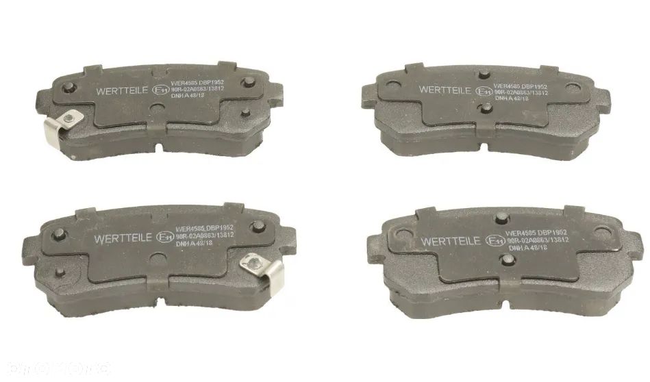 TARCZE HAMULCOWE TYŁ HYUNDAI ACCENT III (MC), ACCENT III sedan (MC), GETZ (TB), i20 I (PB, PBT), KIA RIO II (JB), RIO II sedan (JB) - 3