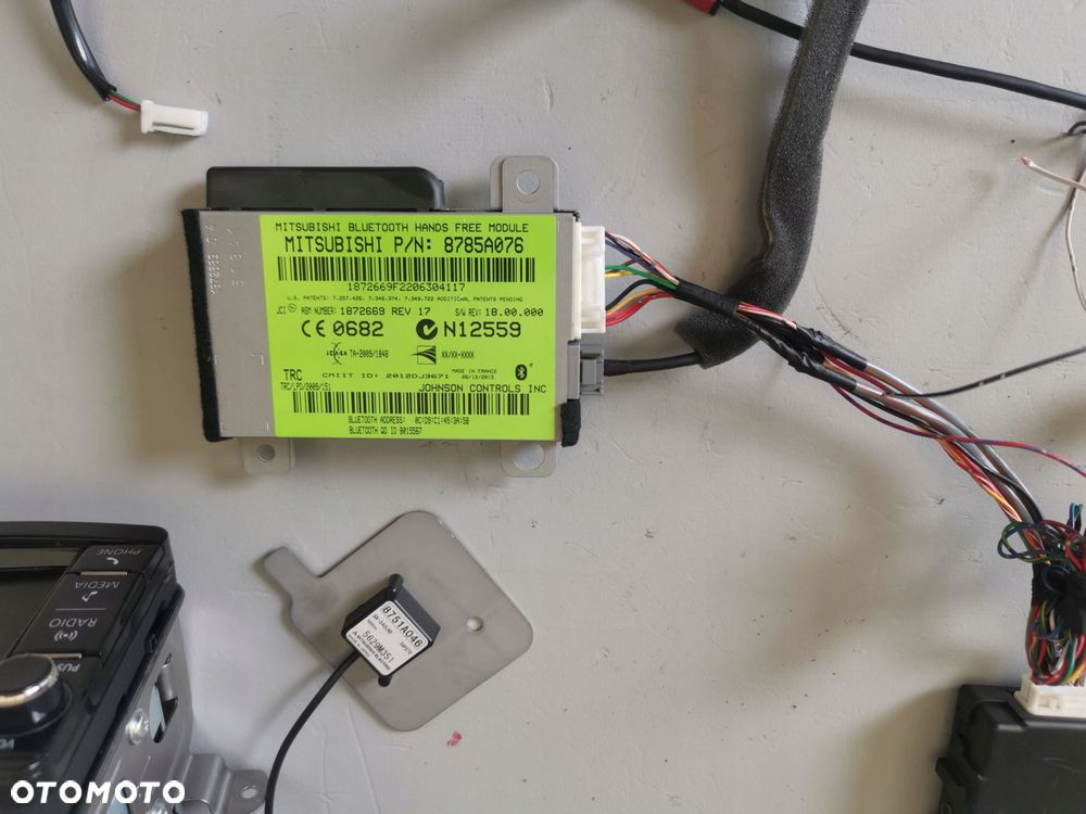 MITSUBISHI ASX OUTLANDER III RADIO NAWIGACJA EUROPA LIFT 8750A569 KOMPLET - 3