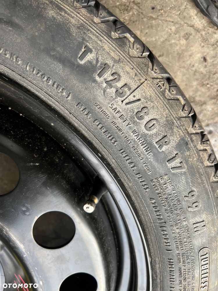KOŁO DOJAZDOWE ZAPASOWE DOJAZDÓWKA 17” BMW E46 - 3