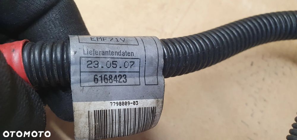 Instalacja wiązka alternatora klema plusowa BMW 1 E87 2.0 D 7798008 - 9