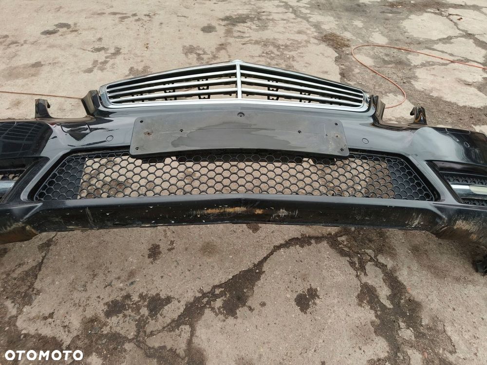 MERCEDES E KLASA W212 ZDERZAK KOMPLETNY PRZEDNI AMG PDC XENON 197 - 6